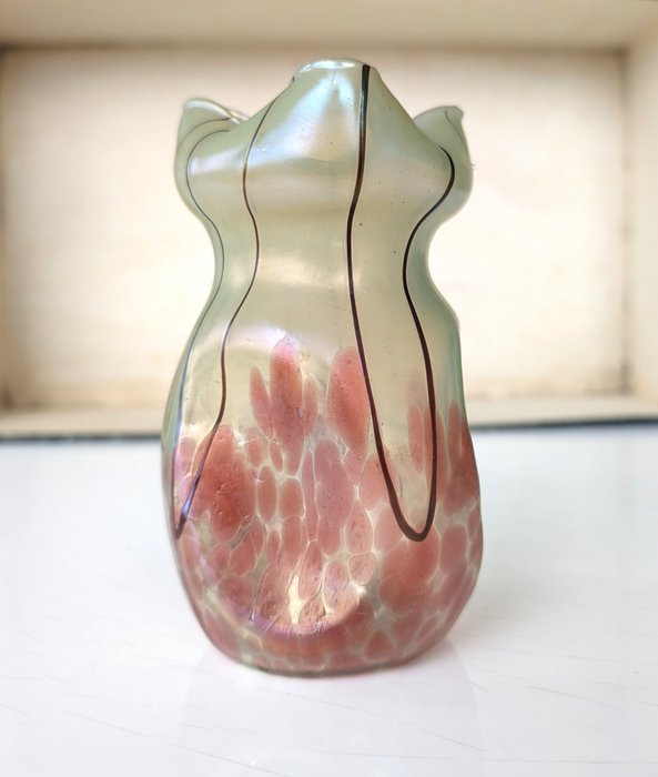 Fritz heckert vase for sale  