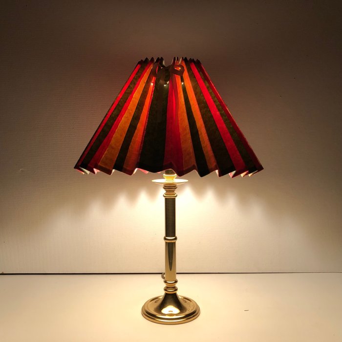 Table lamp brass d'occasion  