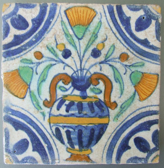 Tile colored flower for sale  