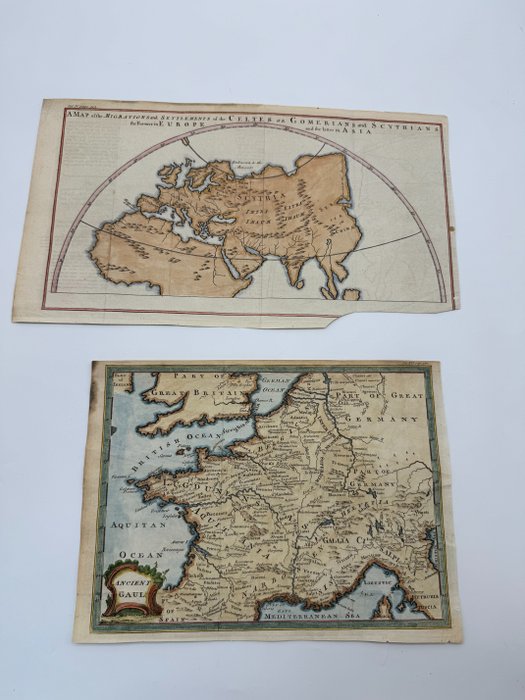 Map map ancient for sale  