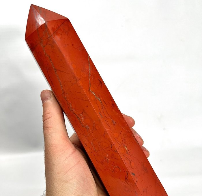 Red jasper large usato  