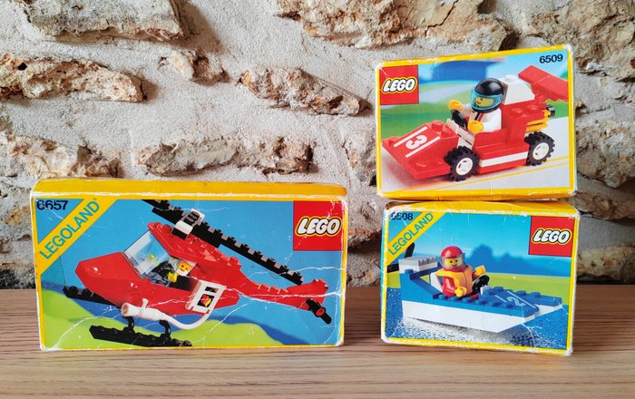 Lego hélicoptère pompier d'occasion  