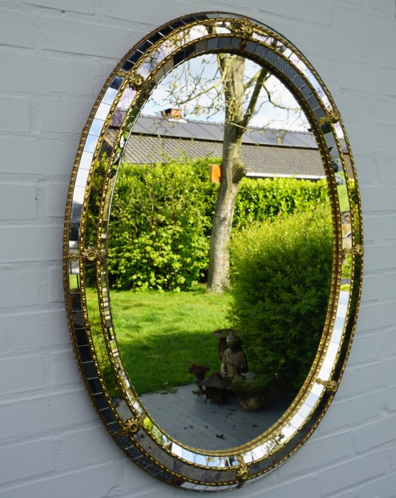 Mirror oval mirror for sale  
