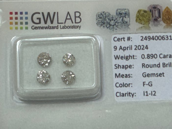 Pcs diamonds 0.89 for sale  