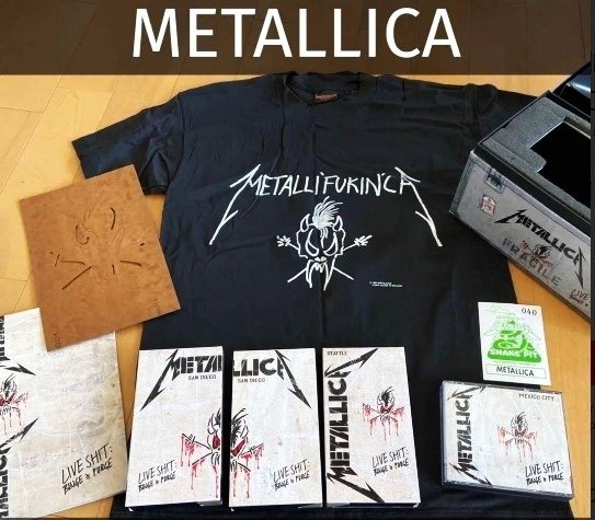 Metallica live shit for sale  