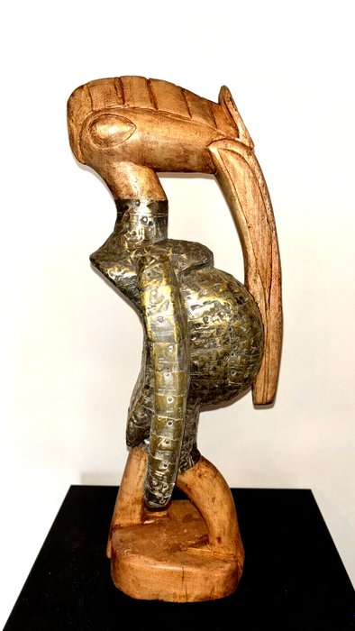 Sculpture calao wood d'occasion  