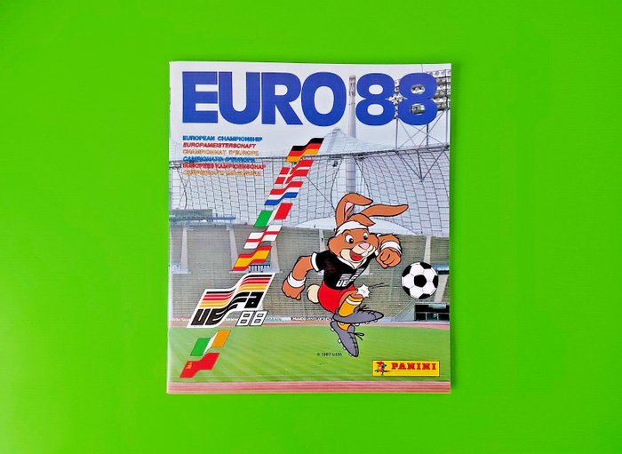 Panini euro 1988 usato  