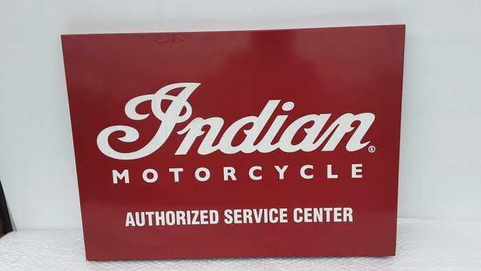 Indian motorcycle enamel for sale  