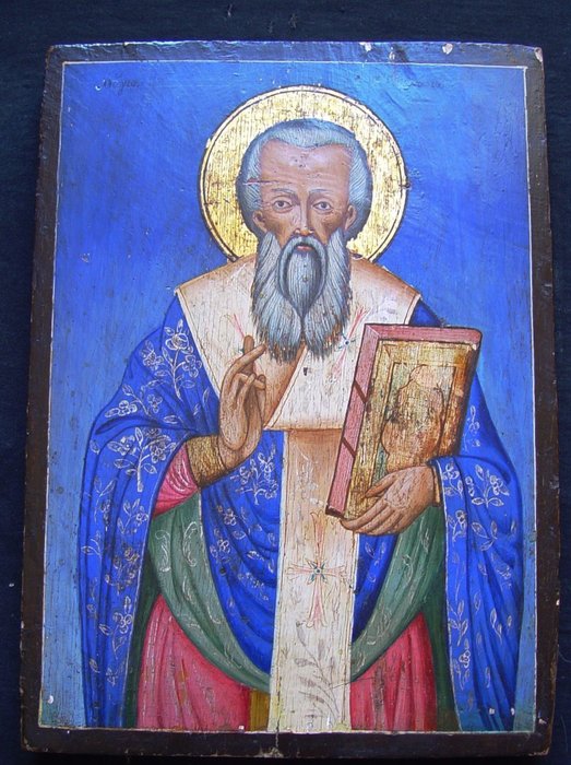 Icon saint antonius d'occasion  