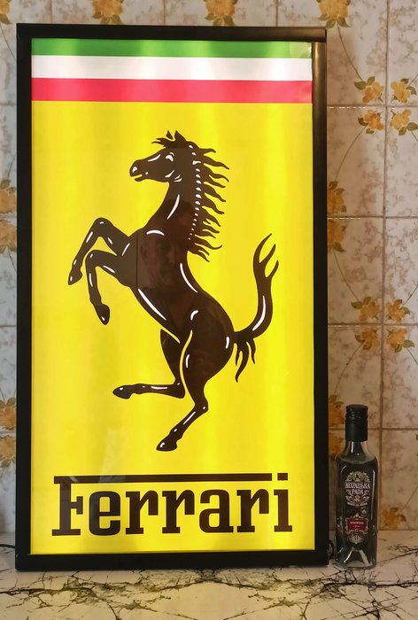 Ferrari lighted sign for sale  