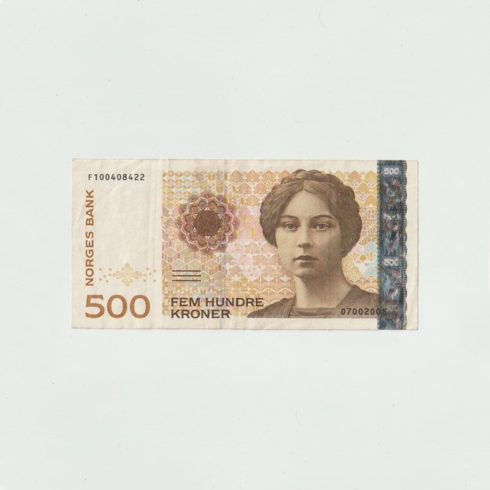 Norway. 500 kroner for sale  