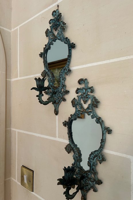 Wall mirror metal for sale  