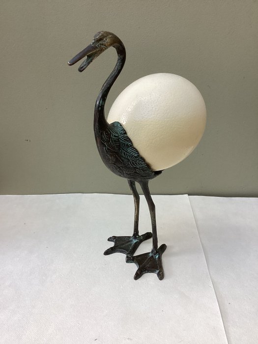 Sculpture struisvogel met for sale  