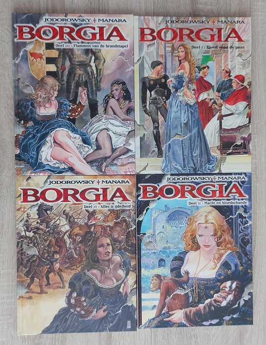 Borgia complete serie usato  