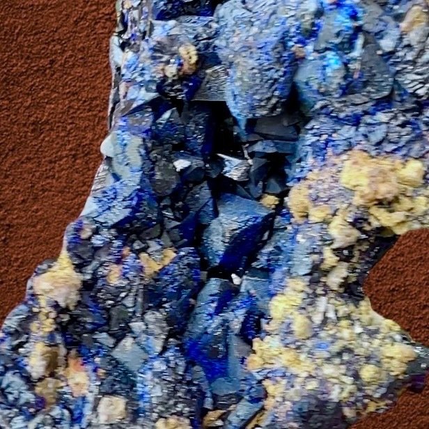 Azurite crystals height for sale  