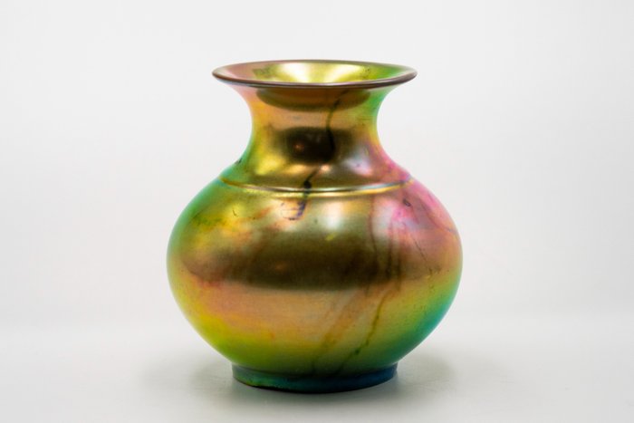 Zsolnay vase ceramic usato  