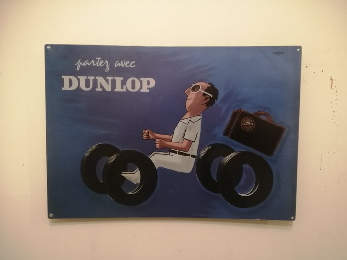 Dunlop savignac advertising for sale  