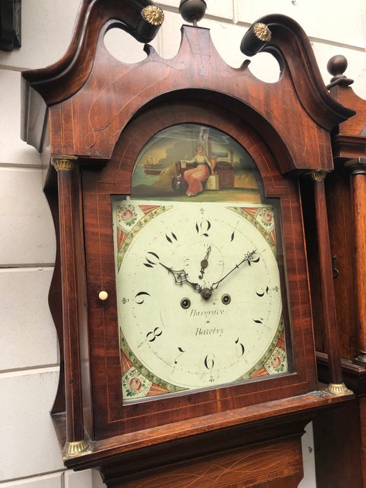 Longcase clock wood for sale  