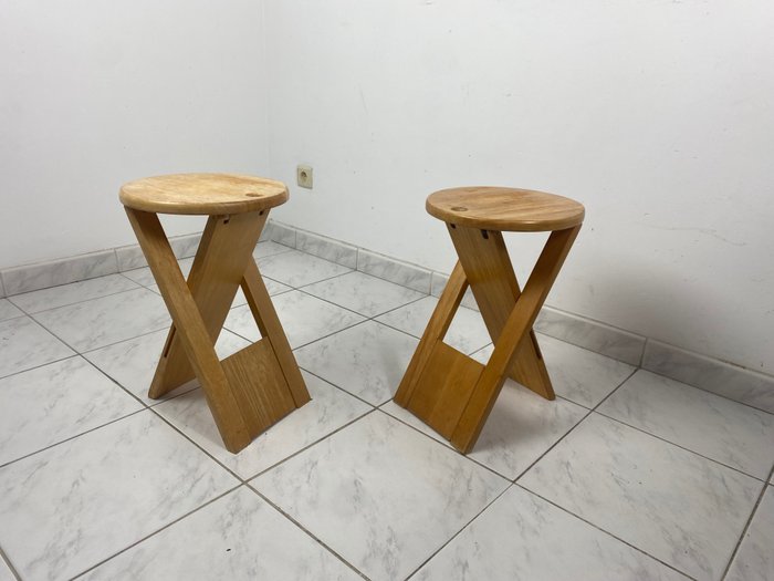 Stool wood two for sale  