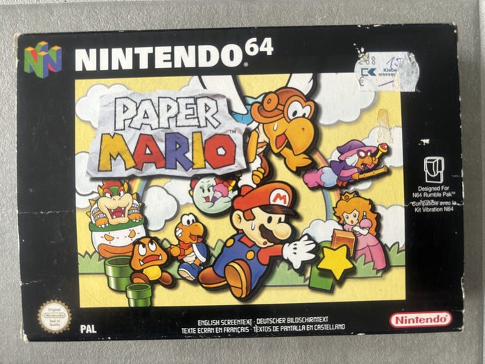 Nintendo mario paper usato  