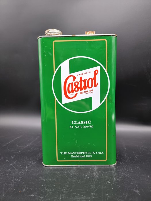 Castrol oil can usato  