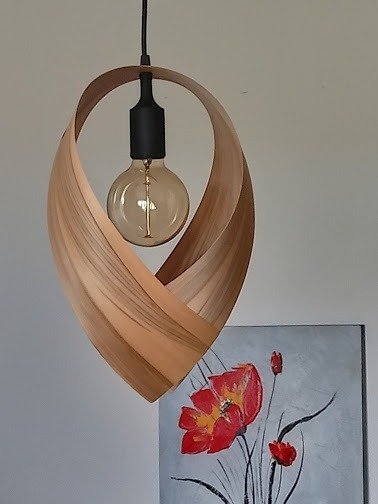 Hanging lamp veneer for sale  