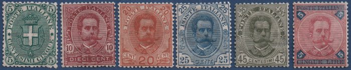 Italy kingdom 1891 for sale  