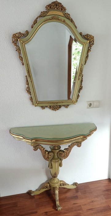 Console table mirror for sale  