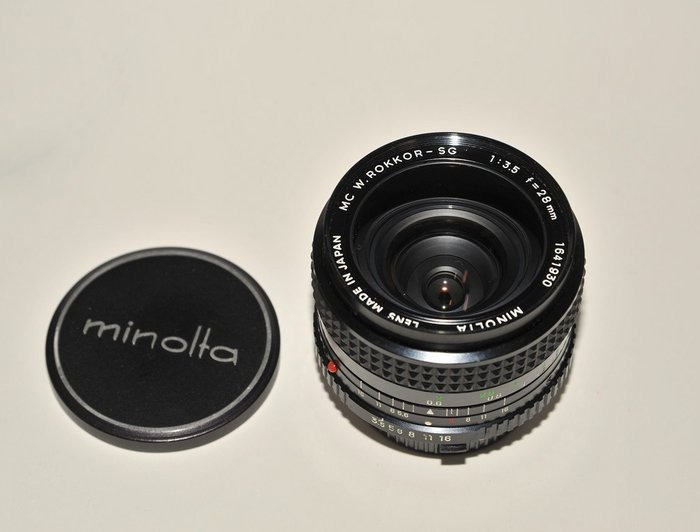 Minolta rokkor 28mm for sale  