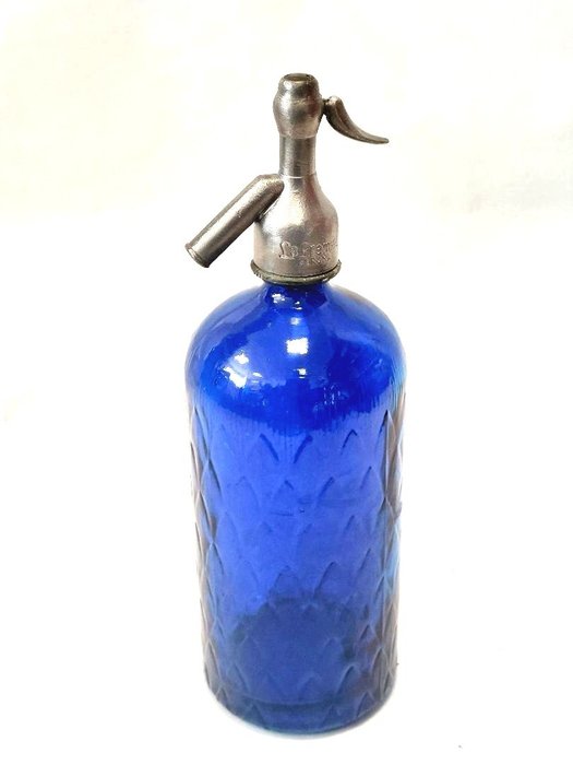 Bottle antique cobalt for sale  