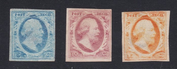 Netherlands 1852 1852 usato  