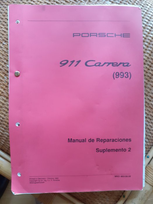 Manual porsche 993 usato  