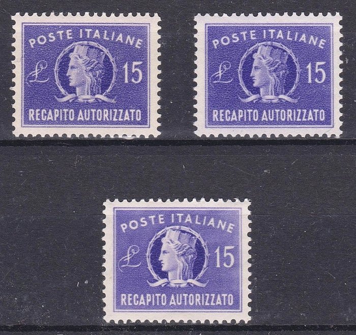 Italy 1949 authorized usato  