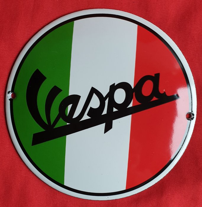 Enamel plate italy for sale  