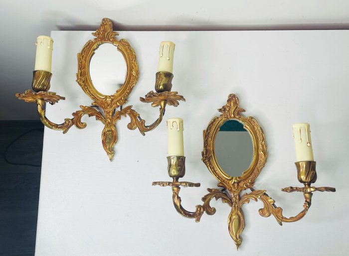 Wall sconce double for sale  