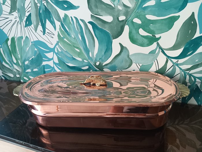 Baking dish brass for sale  