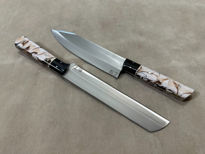 Table knife set usato  