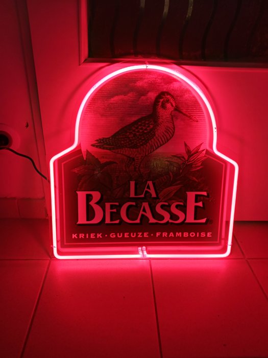 Bécasse neon light for sale  