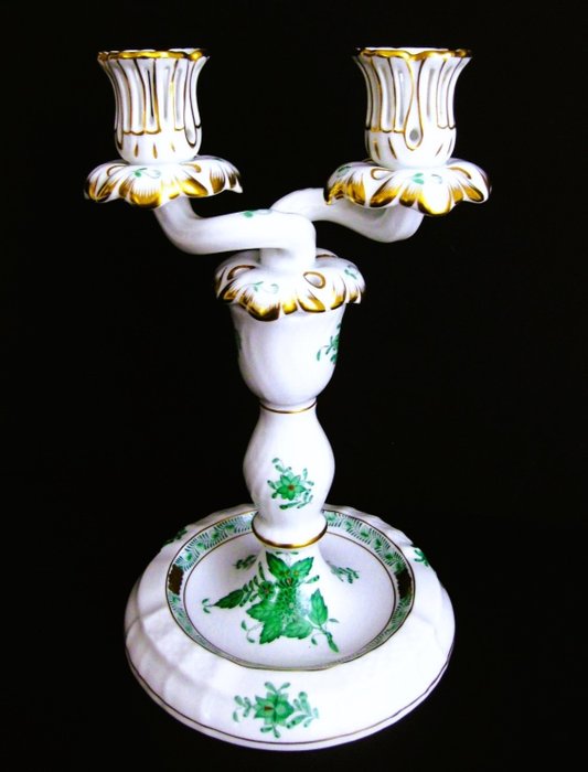 Herend candlestick chinese for sale  