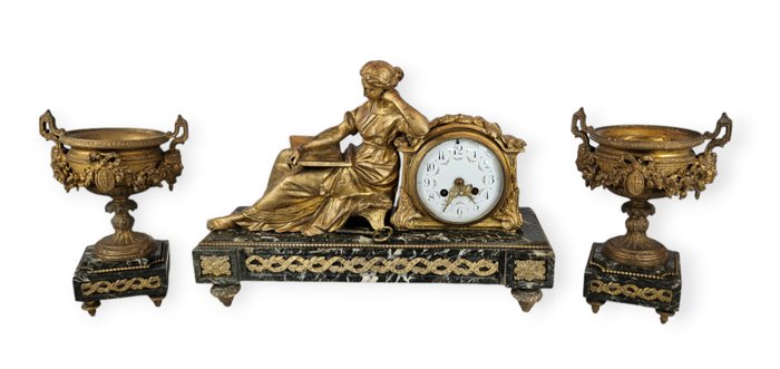 Mantle clock urn for sale  