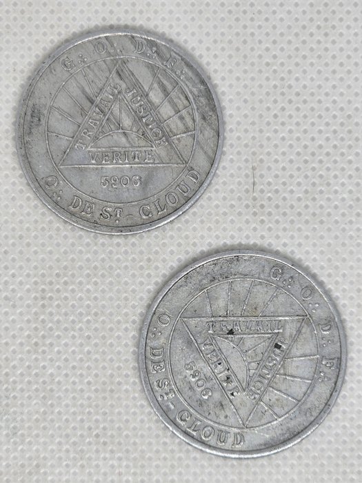 Masonry token 1906 d'occasion  