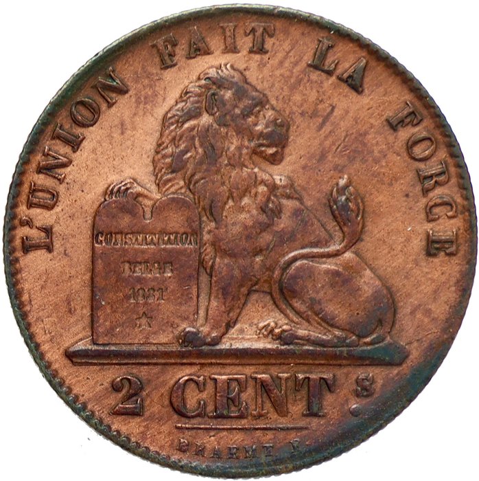 Leopold centimes 1852 for sale  