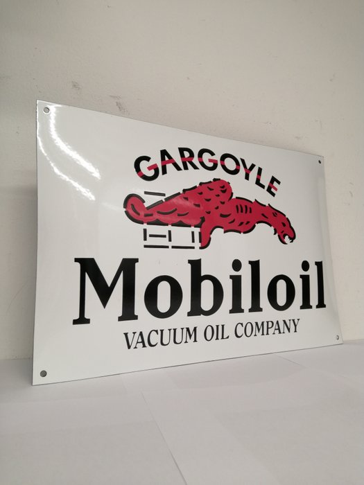 Sign mobiloil gargoyle for sale  