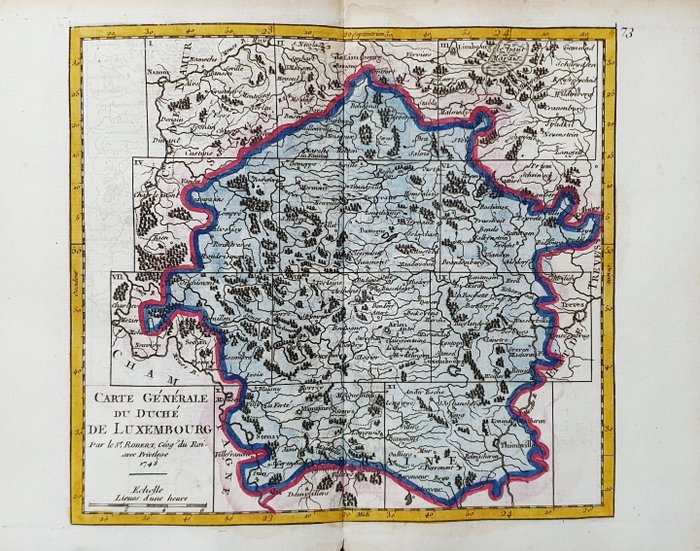 Map luxembourg vianden d'occasion  
