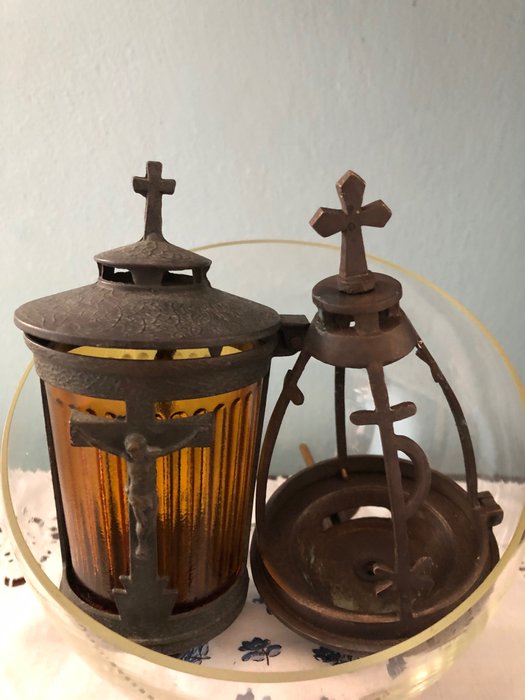 Pair votive lamp for sale  