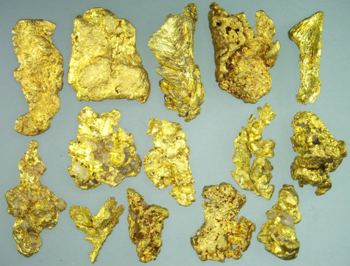 Rare native gold usato  