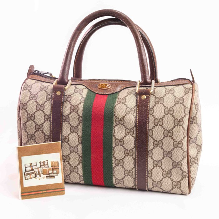 Gucci boston handbag usato  