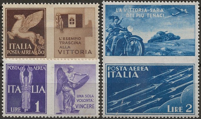 Italy kingdom 1942 usato  