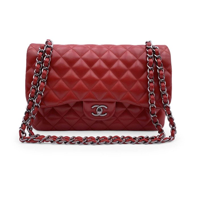 Chanel red quilted for sale  