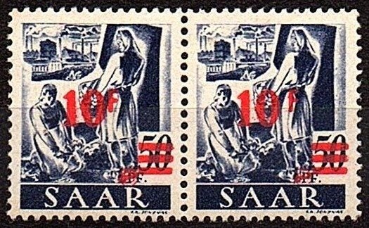 Sarre 1947 french usato  
